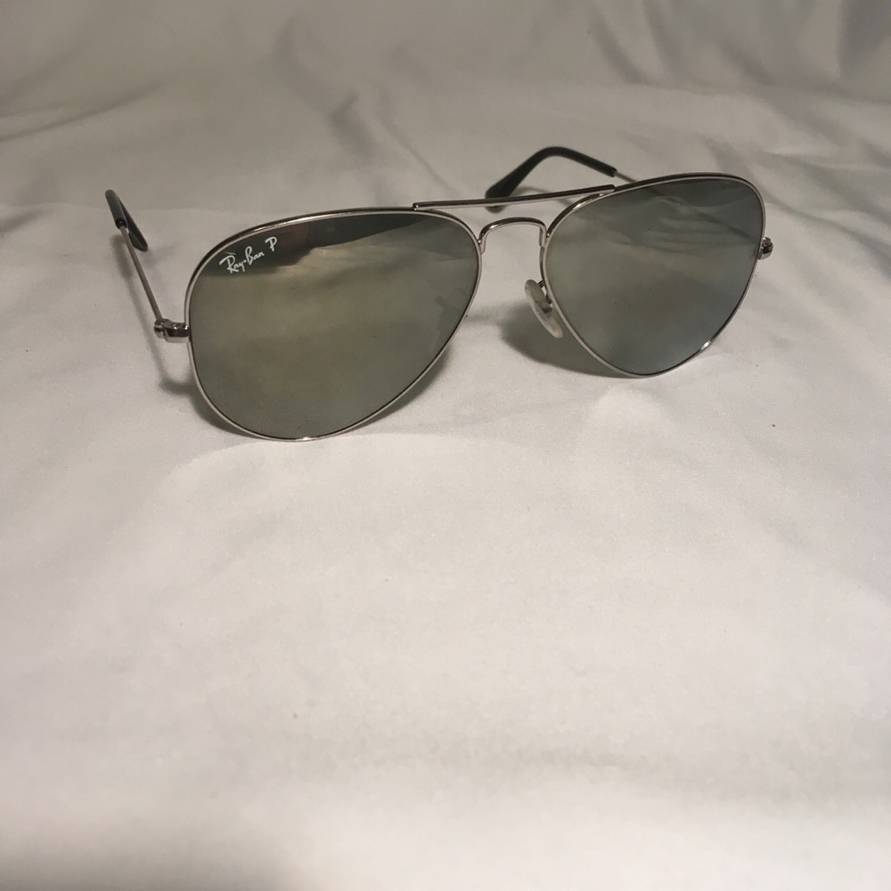 Ray-Ban polarized aviator sunglasses